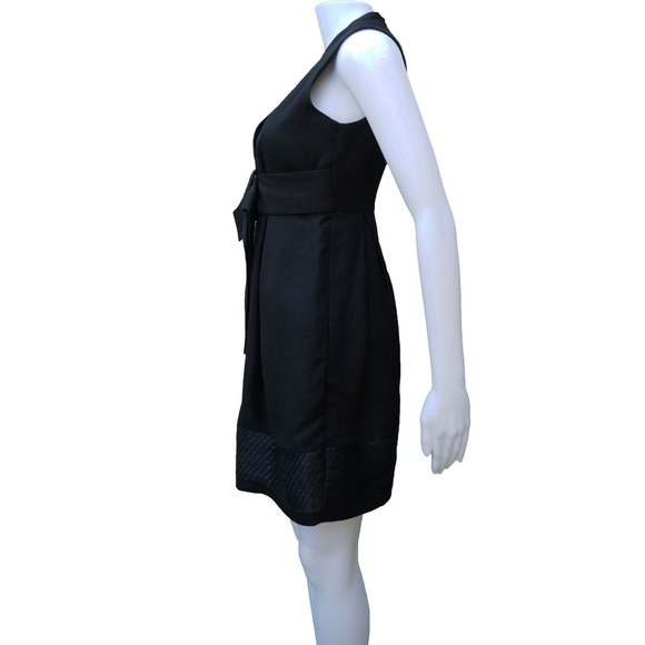 CHLOÉ BOW ACCENT COCKTAIL NIGHT OUT MINI DRESS - Picture 3 of 9